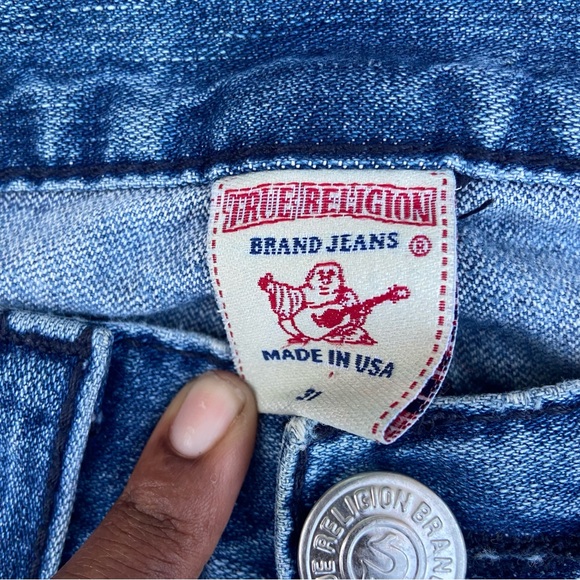 True Religion Straight Leg Size 31 Jeans RN 112790 CA30427. - Picture 7 of 12